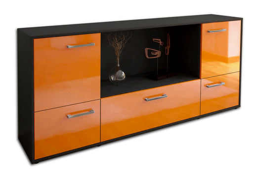 Sideboard Elvezia, Orange Studio (180x79x35cm) - Stil.Zeit Möbel GmbH