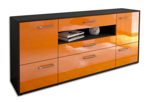 Sideboard Elvira, Orange Studio (180x79x35cm) - Stil.Zeit Möbel GmbH
