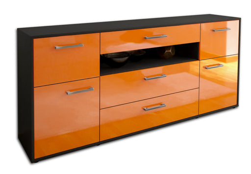 Sideboard Emma, Orange Studio (180x79x35cm) - Stil.Zeit Möbel GmbH