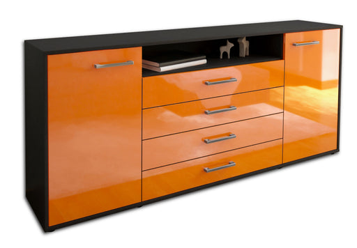 Sideboard Enzo, Orange Studio (180x79x35cm) - Stil.Zeit Möbel GmbH