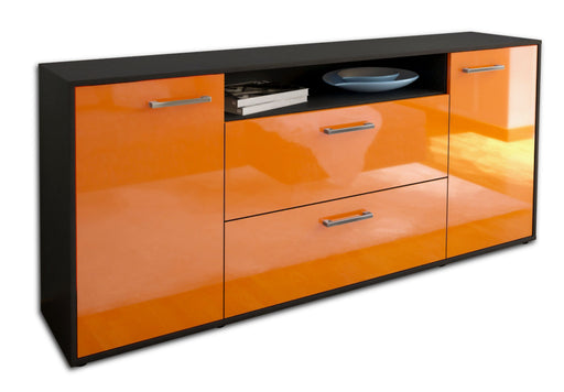 Sideboard Erina, Orange Studio (180x79x35cm) - Stil.Zeit Möbel GmbH