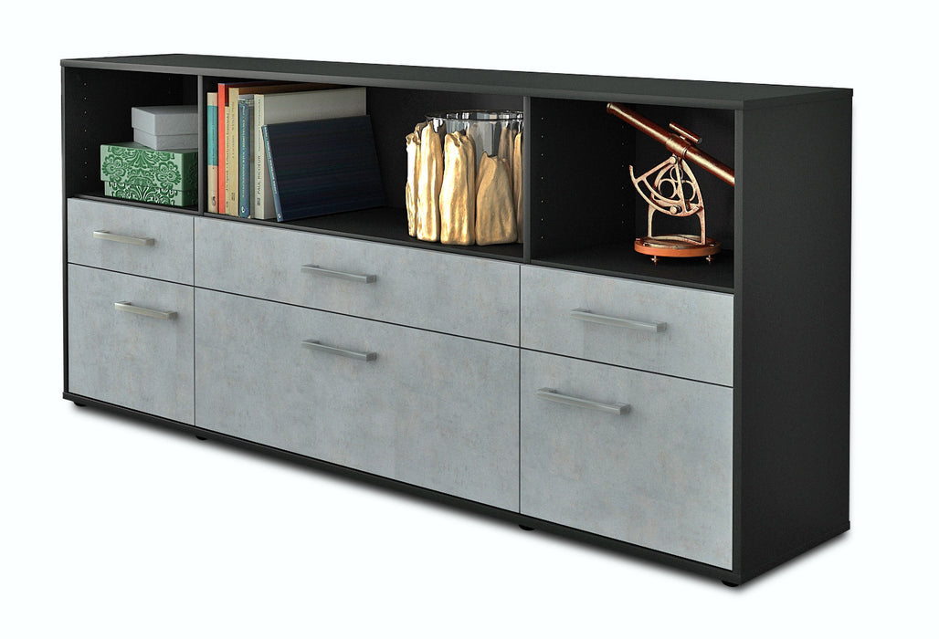 Sideboard Estella, Beton Studio (180x79x35cm) - Stil.Zeit Möbel GmbH