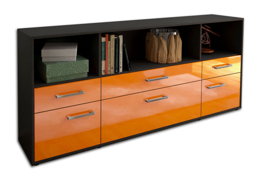 Sideboard Evelina, Orange Studio (180x79x35cm) - Stil.Zeit Möbel GmbH