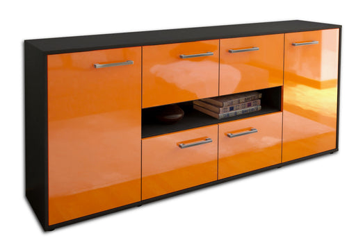 Sideboard Farina, Orange Studio (180x79x35cm) - Stil.Zeit Möbel GmbH