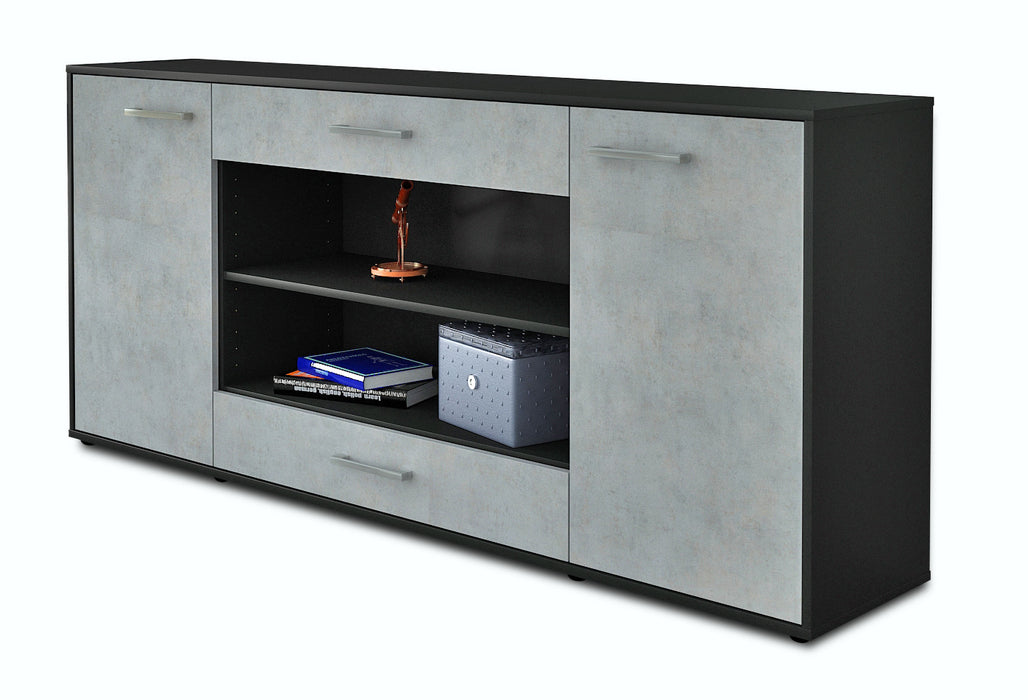 Sideboard Feli, Beton Studio (180x79x35cm) - Stil.Zeit Möbel GmbH