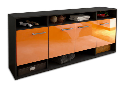 Sideboard Felia, Orange Studio (180x79x35cm) - Stil.Zeit Möbel GmbH