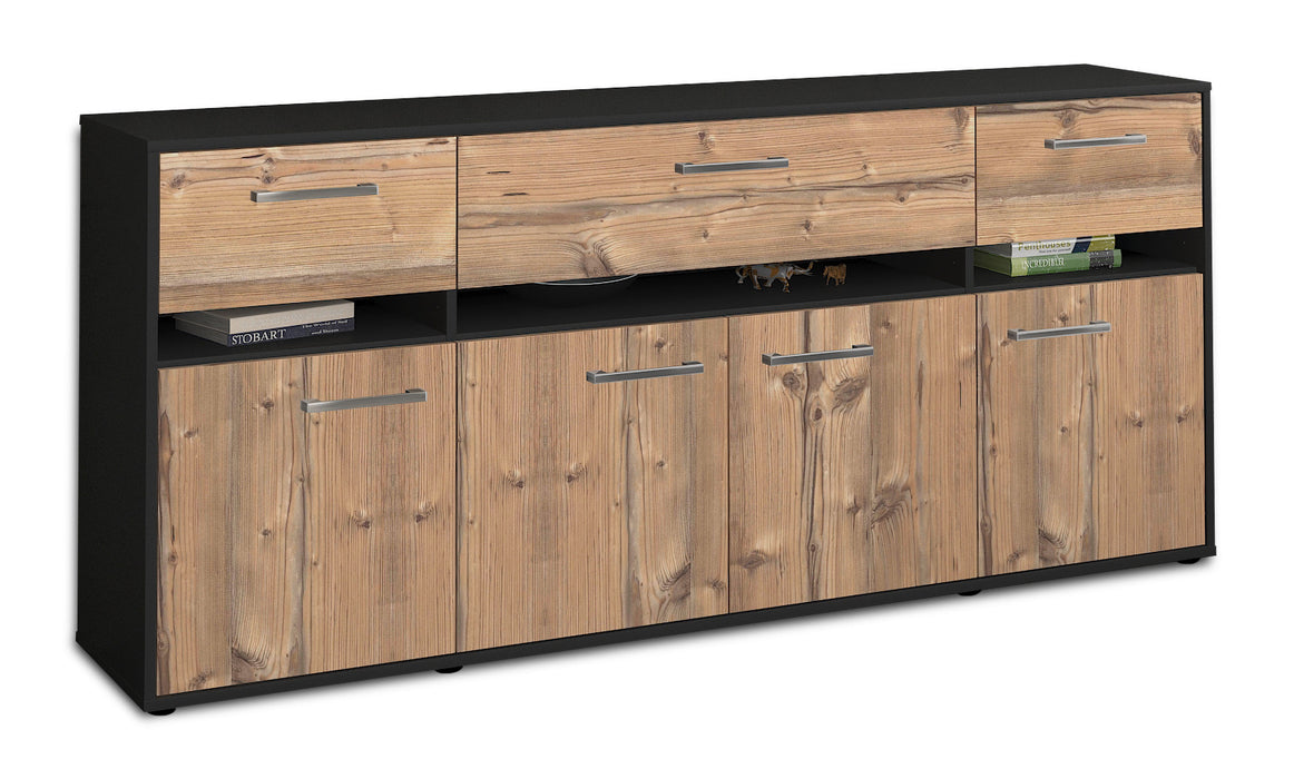 Sideboard Flora, Pinie Studio (180x79x35cm) - Stil.Zeit Möbel GmbH