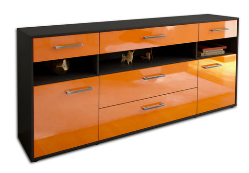 Sideboard Floria, Orange Studio (180x79x35cm) - Stil.Zeit Möbel GmbH