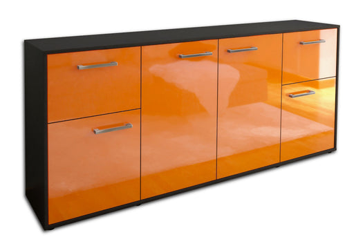 Sideboard Georgina, Orange Studio (180x79x35cm) - Stil.Zeit Möbel GmbH