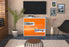 Sideboard Carmelina, Orange Front (92x79x35cm) - Stil.Zeit Möbel GmbH