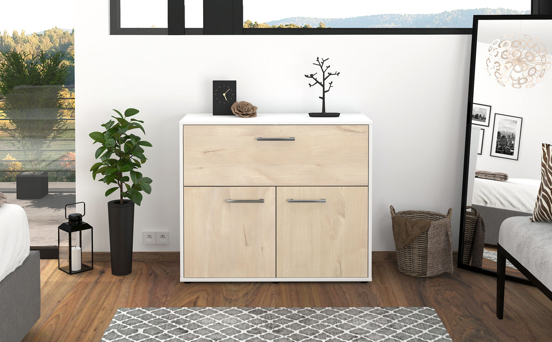 Sideboard Carolin, Zeder Front (92x79x35cm) - Stil.Zeit Möbel GmbH