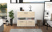 Sideboard Cassandra, Zeder Front (92x79x35cm) - Stil.Zeit Möbel GmbH