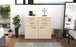 Sideboard Celia, Zeder Front (92x79x35cm) - Stil.Zeit Möbel GmbH