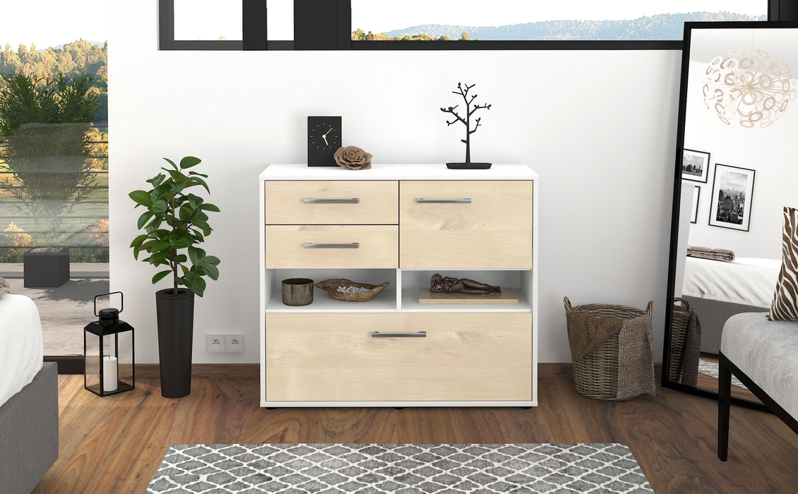 Sideboard Cornelia, Zeder Front (92x79x35cm) - Stil.Zeit Möbel GmbH