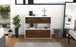 Sideboard Cosima, Walnuss Front (92x79x35cm) - Stil.Zeit Möbel GmbH