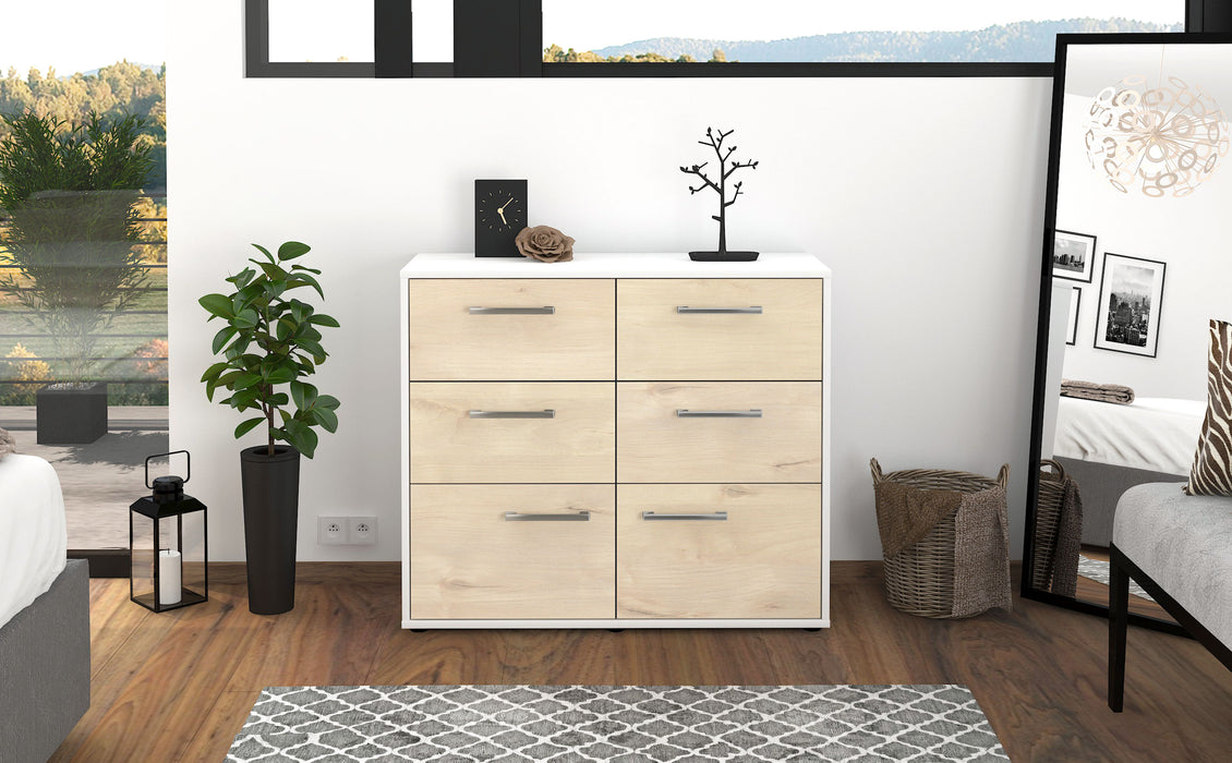 Sideboard Dalida, Zeder Front (92x79x35cm) - Stil.Zeit Möbel GmbH