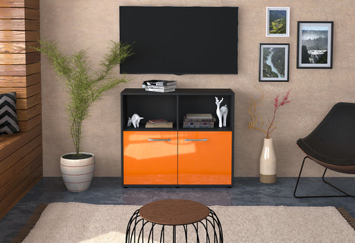 Sideboard Camilla, Orange Front (92x79x35cm) - Stil.Zeit Möbel GmbH