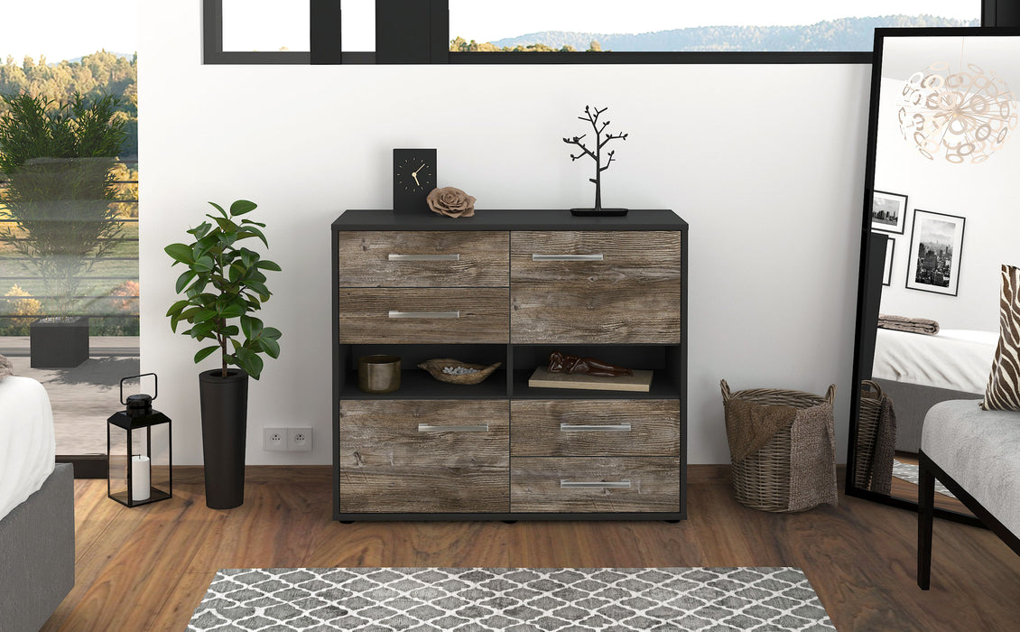 Sideboard Claudia, Treibholz Front (92x79x35cm) - Stil.Zeit Möbel GmbH