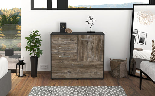 Sideboard Corina, Treibholz Front (92x79x35cm) - Stil.Zeit Möbel GmbH