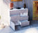 Sideboard Dariella, Beton Offen ( 92x79x35cm) - Stil.Zeit Möbel GmbH