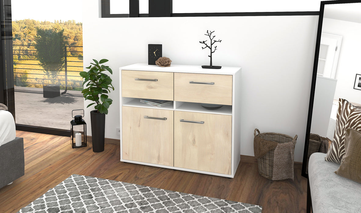 Sideboard Clea, Zeder Seite ( 92x79x35cm) - Stil.Zeit Möbel GmbH