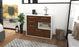 Sideboard Coco, Walnuss Seite ( 92x79x35cm) - Stil.Zeit Möbel GmbH