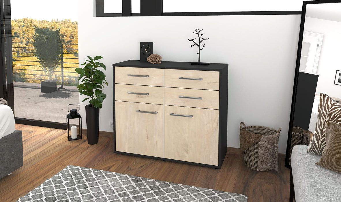 Sideboard Celia, Zeder Seite ( 92x79x35cm) - Stil.Zeit Möbel GmbH