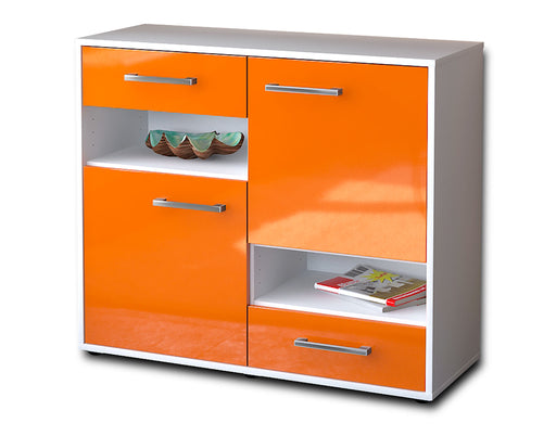 Sideboard Carmelina, Orange Studio (92x79x35cm) - Stil.Zeit Möbel GmbH