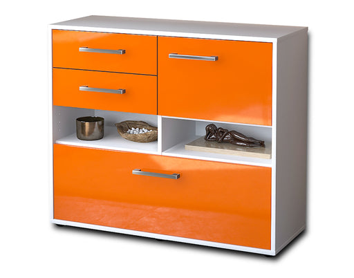 Sideboard Cornelia, Orange Studio (92x79x35cm) - Stil.Zeit Möbel GmbH