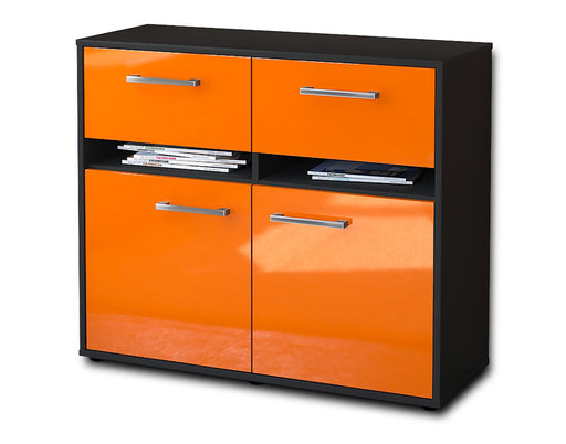 Sideboard Brunilde, Orange Studio (92x79x35cm) - Stil.Zeit Möbel GmbH
