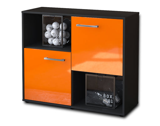 Sideboard Caralina, Orange Studio (92x79x35cm) - Stil.Zeit Möbel GmbH