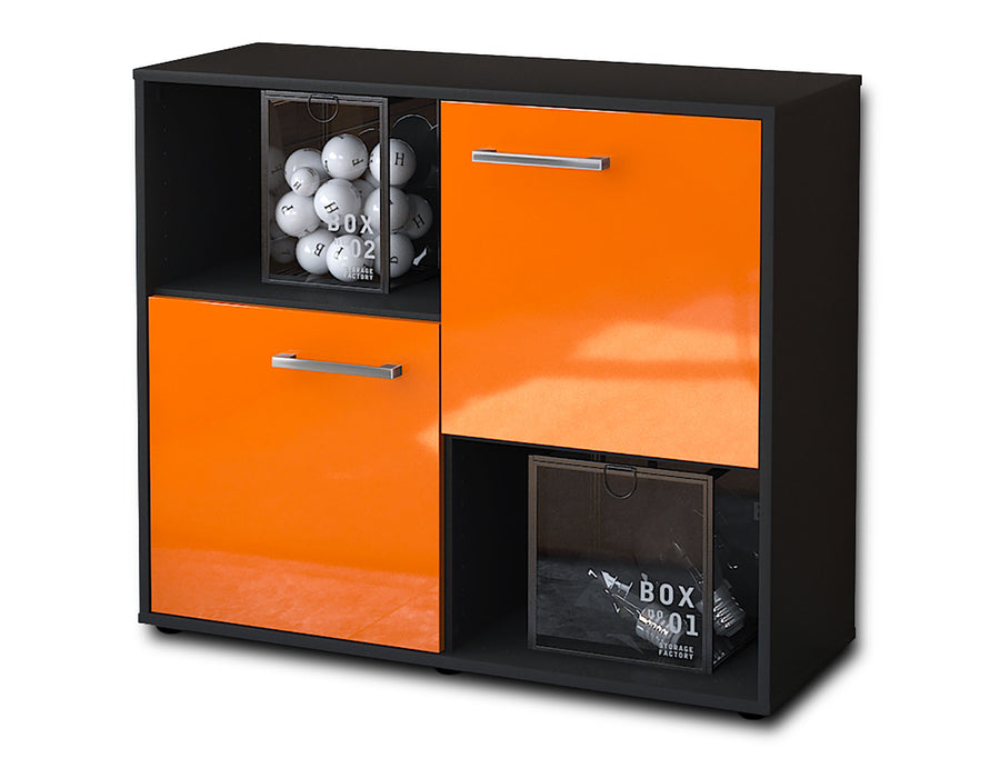 Sideboard Caralina, Orange Studio (92x79x35cm) - Stil.Zeit Möbel GmbH