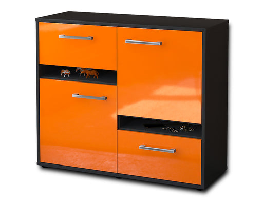 Sideboard Carlotta, Orange Studio (92x79x35cm) - Stil.Zeit Möbel GmbH