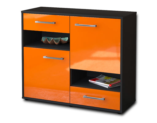 Sideboard Carmelina, Orange Studio (92x79x35cm) - Stil.Zeit Möbel GmbH