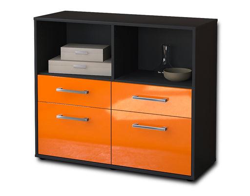 Sideboard Christine, Orange Studio (92x79x35cm) - Stil.Zeit Möbel GmbH