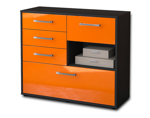 Sideboard Coco, Orange Studio (92x79x35cm) - Stil.Zeit Möbel GmbH