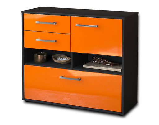 Sideboard Cornelia, Orange Studio (92x79x35cm) - Stil.Zeit Möbel GmbH