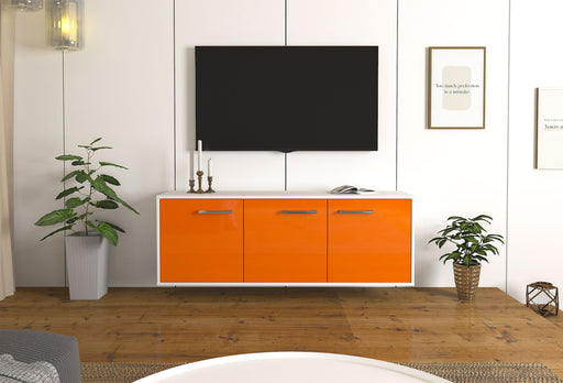 Lowboard Seattle, Orange Front ( 136x49x35cm) - Dekati GmbH