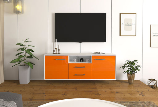 Lowboard Tucson, Orange Front ( 136x49x35cm) - Dekati GmbH