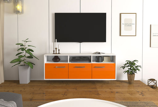 Lowboard Kansas City, Orange Front ( 136x49x35cm) - Dekati GmbH