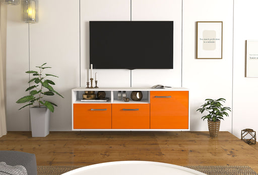 Lowboard Miami, Orange Front ( 136x49x35cm) - Dekati GmbH