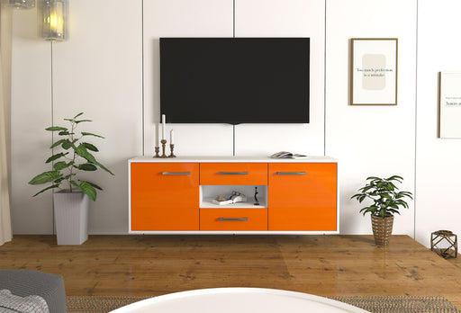 Lowboard Tampa, Orange Front ( 136x49x35cm) - Dekati GmbH