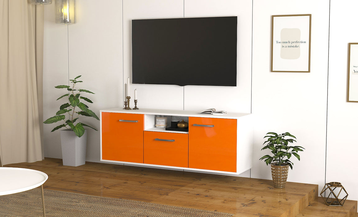 Lowboard Mesa, Orange Seite ( 136x49x35cm) - Dekati GmbH