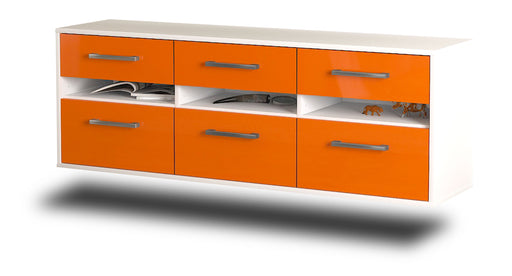 Lowboard Raleigh, Orange Studio ( 136x49x35cm) - Dekati GmbH