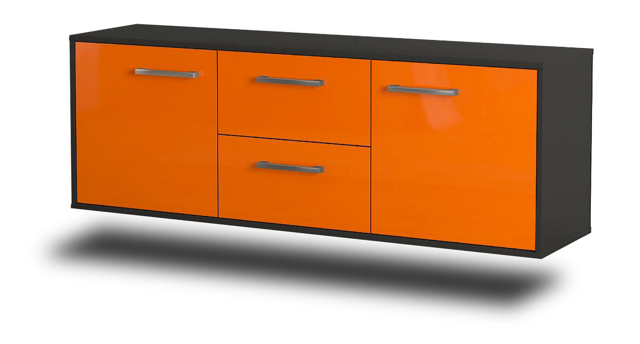 Lowboard Nashville, Orange Studio (136x49x35cm) - Dekati GmbH