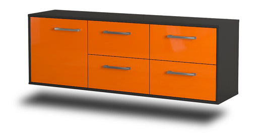 Lowboard Denver, Orange Studio (136x49x35cm) - Dekati GmbH