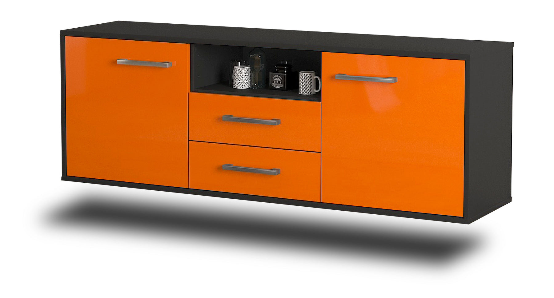 Lowboard Tucson, Orange Studio (136x49x35cm) - Dekati GmbH