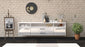 Lowboard Laredo, Weiß Front (180x49x35cm) - Dekati GmbH