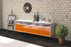 Lowboard Durham, Orange Seite (180x49x35cm) - Dekati GmbH