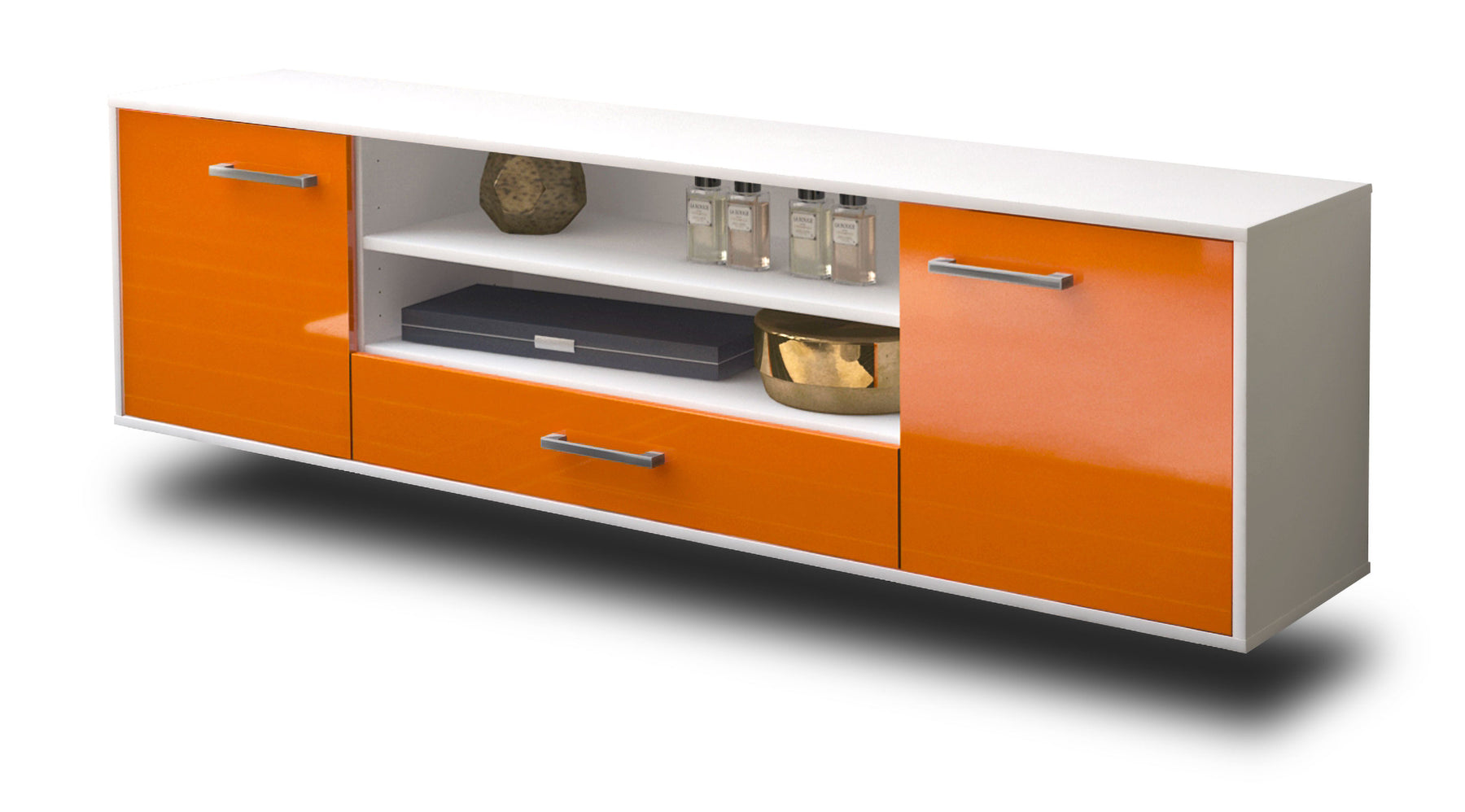 Lowboard Corpus Christi, Orange Studio (180x49x35cm) - Dekati GmbH